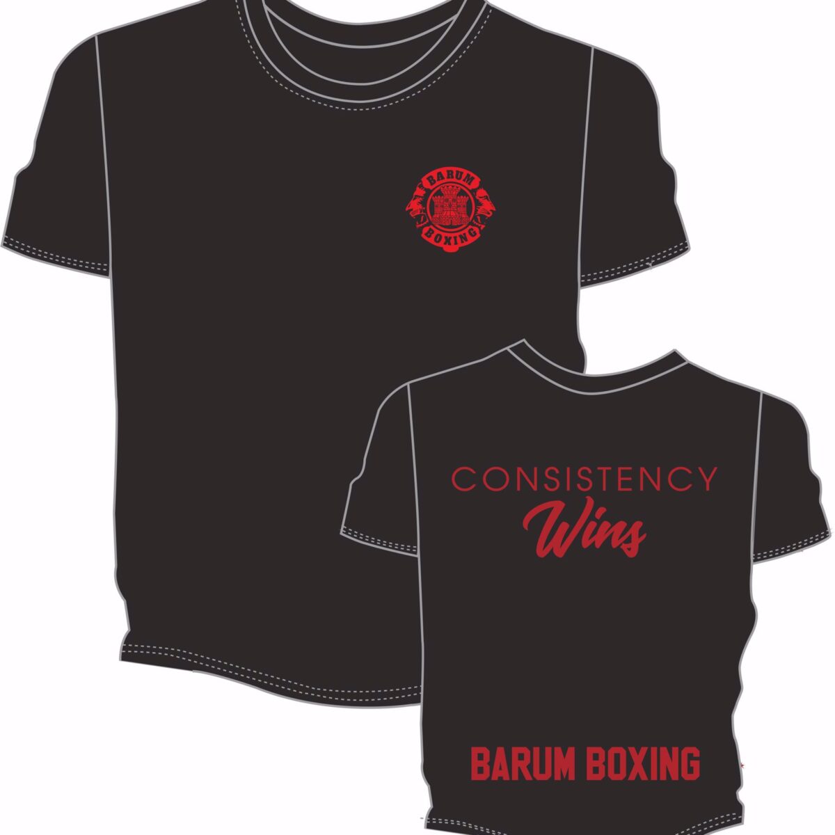 Consistency Wins Adult T Shirt