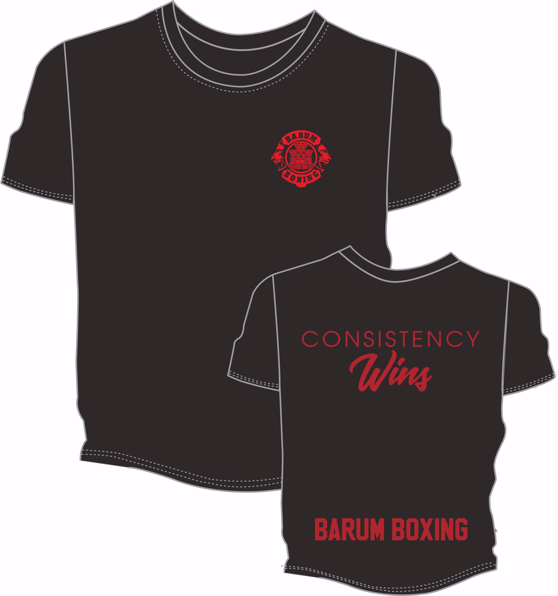 images Consistency Wins Adult T Shirt
