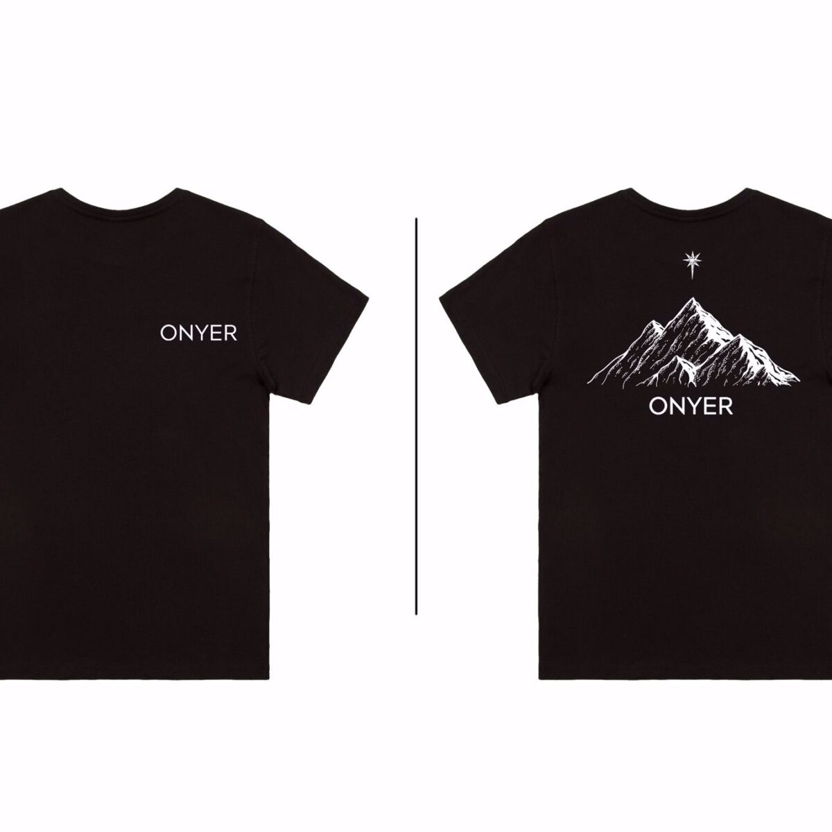 ONYER MOUNTAIN TEE (BLACK)