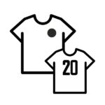 Embroidered Badge & Printed Squad Number(s) +&pound;7.00