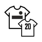 Embroidered Badge, Printed Squad Number & Sponsor's Logo +&pound;11.00