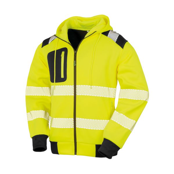 Result Recycled Robust Zipped Safety Hoodie R503X