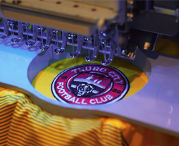 EMBROIDERED CLUB BADGE on BENCHWEAR PACK