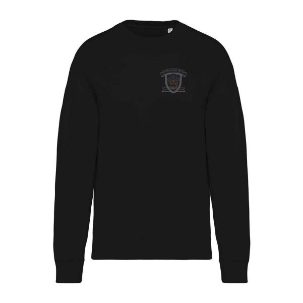 GUILDFORD CITY FC ORGANIC SWEATSHIRT BLACK