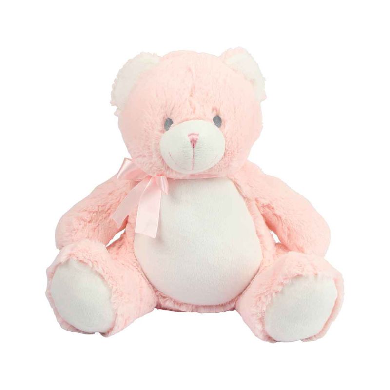 MM556 Mumbles Zippie New Baby Bear – Pink