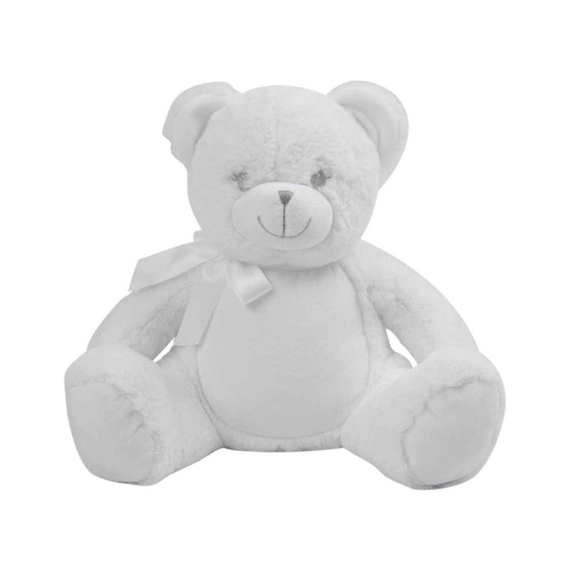 MM556 Mumbles Zippie New Baby Bear – White