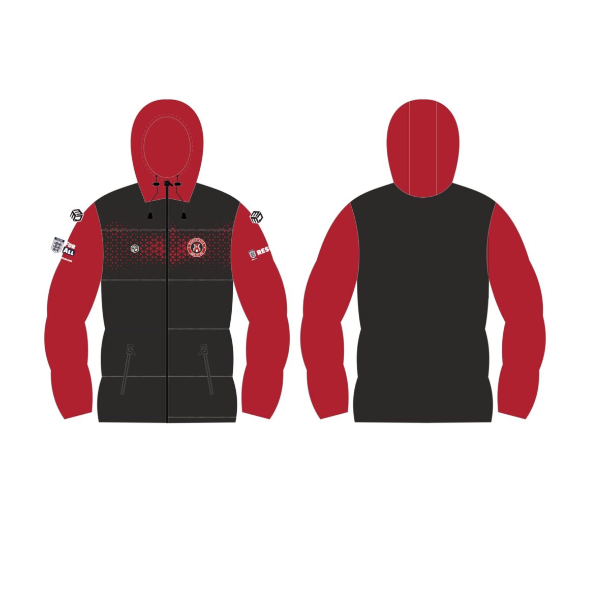 Barnstaple Ability FC Padded Jacket Adult