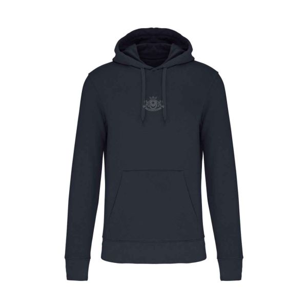 Moneyfields FC Navy Junior Eco Friendly Hooded Sweatshirt