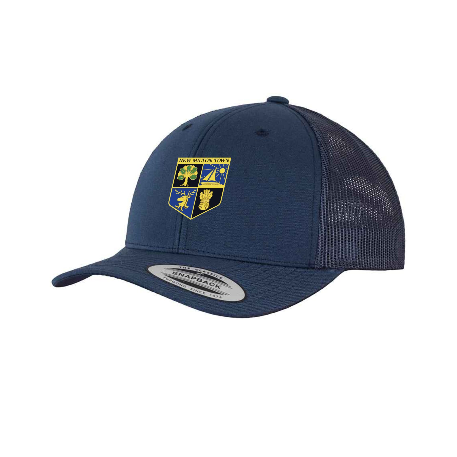 Flexfit Retro Snapback Cap – New Milton Town FC – Navy