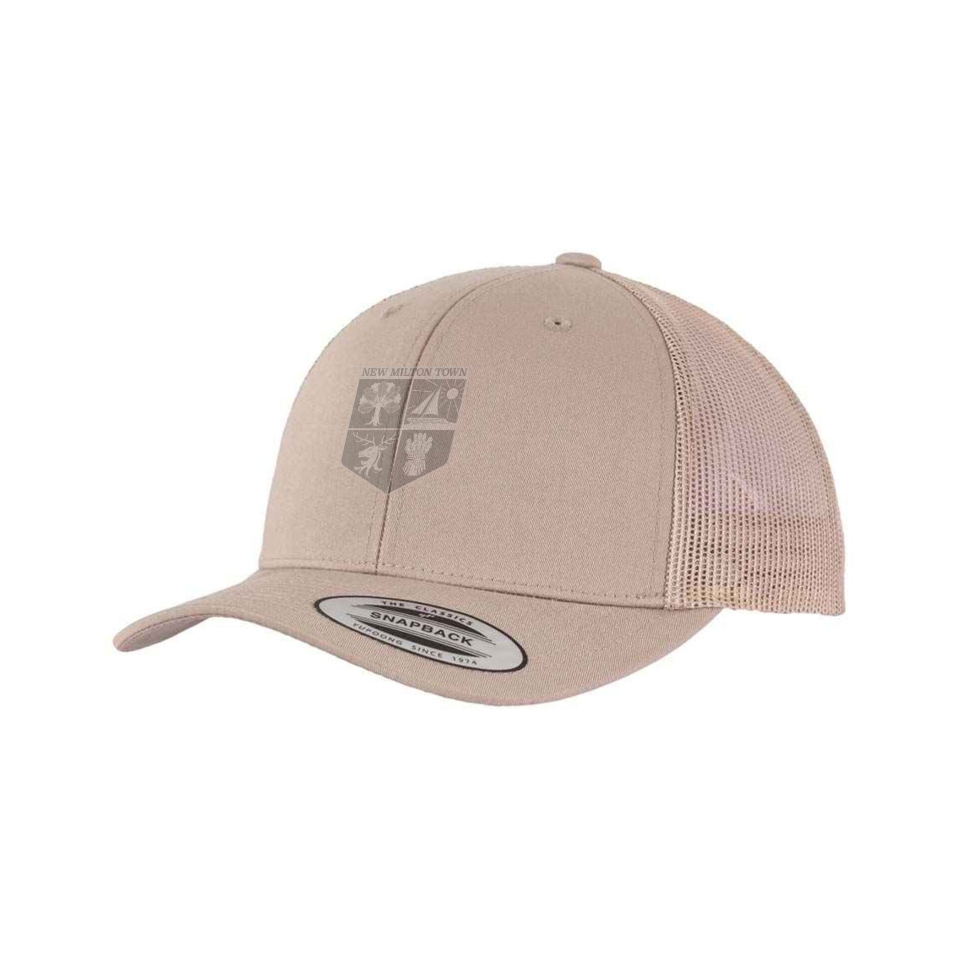 Flexfit Retro Snapback Cap – New Milton Town FC – Sand