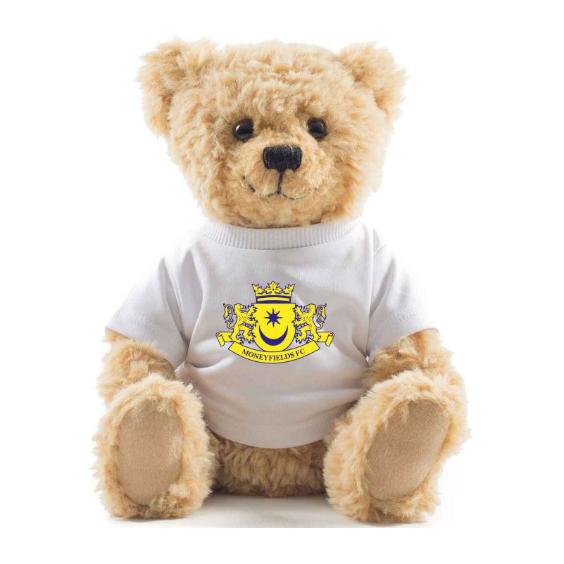 Customisable Teddy Bears with Club Logos – Perfect Personalised Gifts for Moneyfields FC Fans