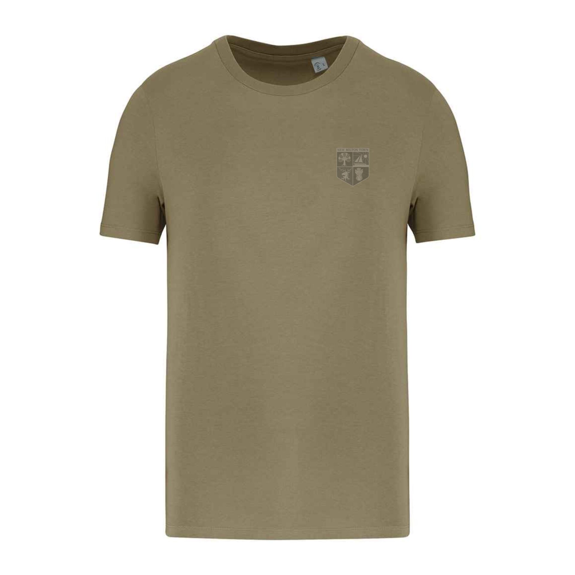 Premium 100% Organic T-Shirt NS300 – New Milton Town FC_khaki