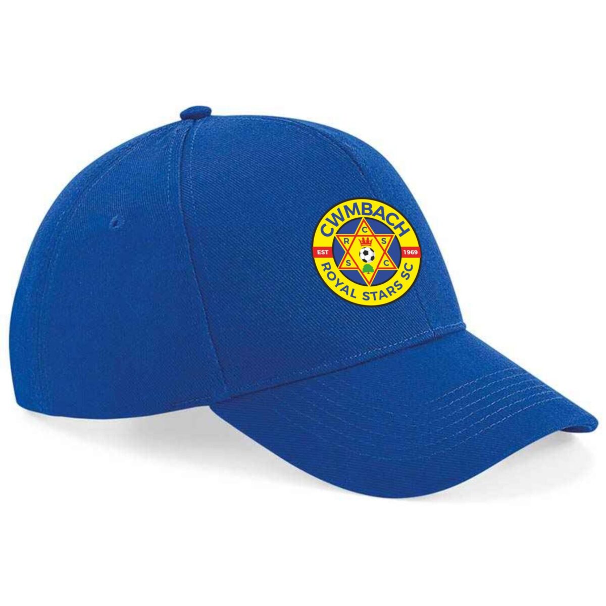 Baseball Cap solid back - Cwmbach Royal Stars FC