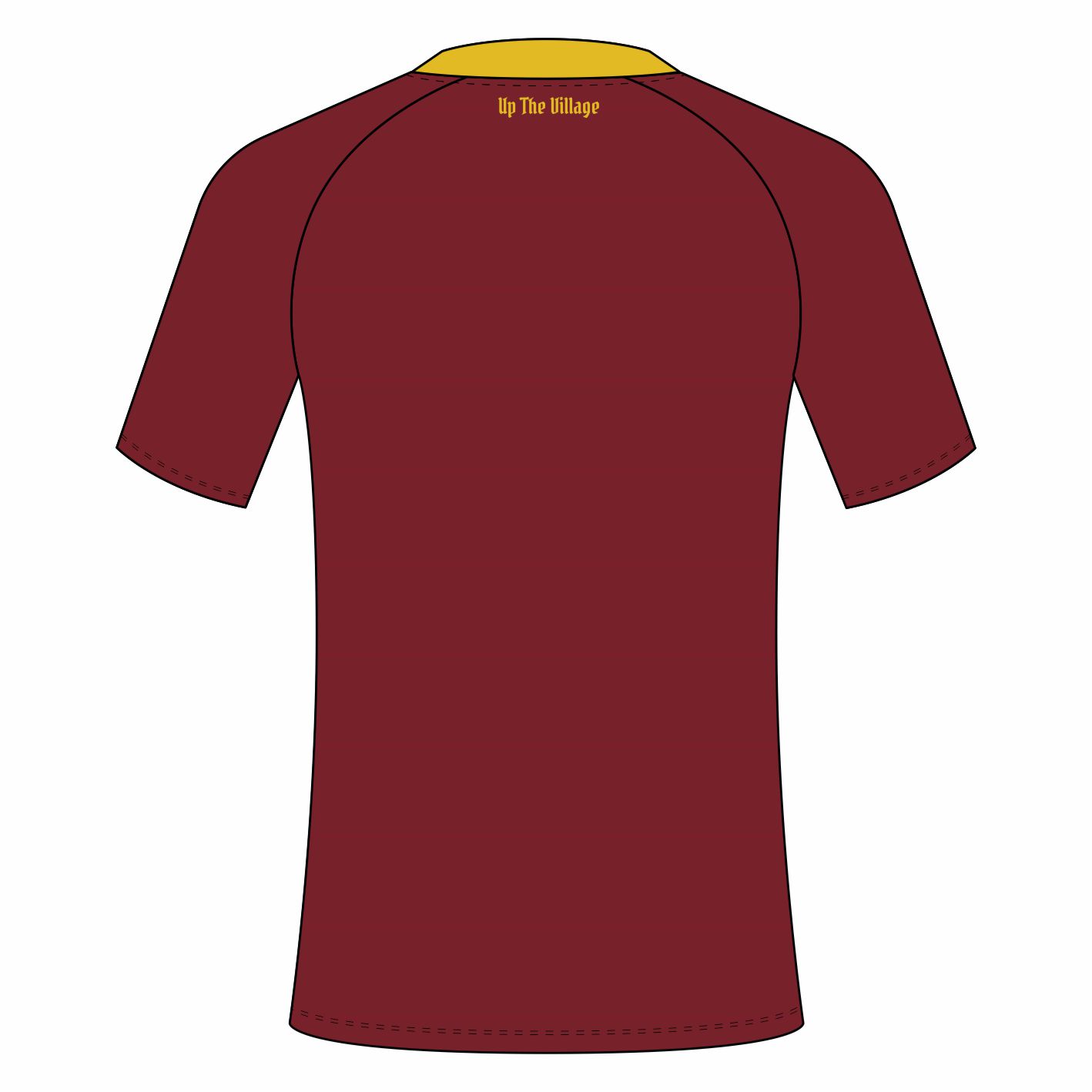 STITHIANS FC x GOAT HOME SHIRT_BACK