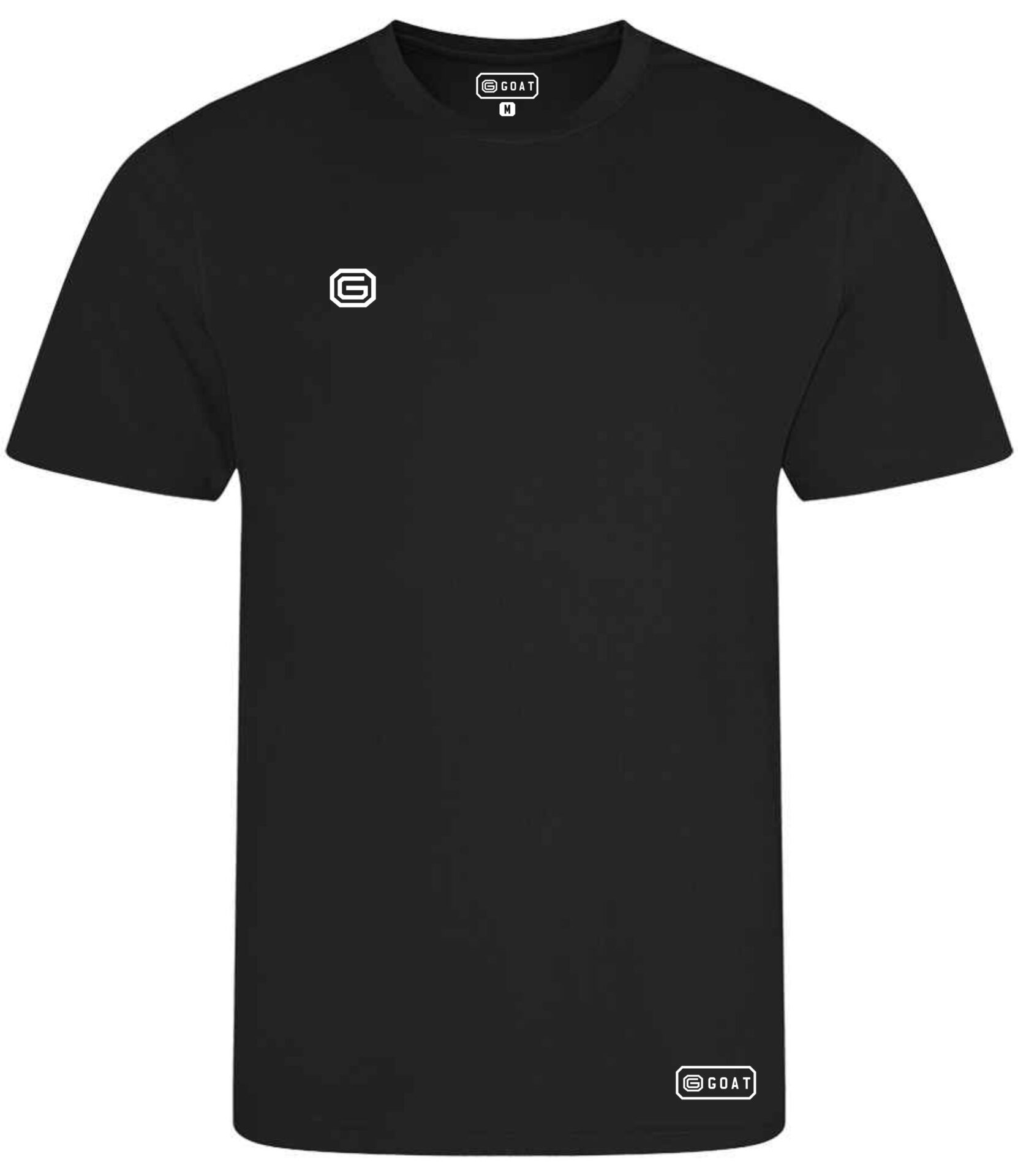 GOAT_RECYCLED_TRAINING TEE_BLK