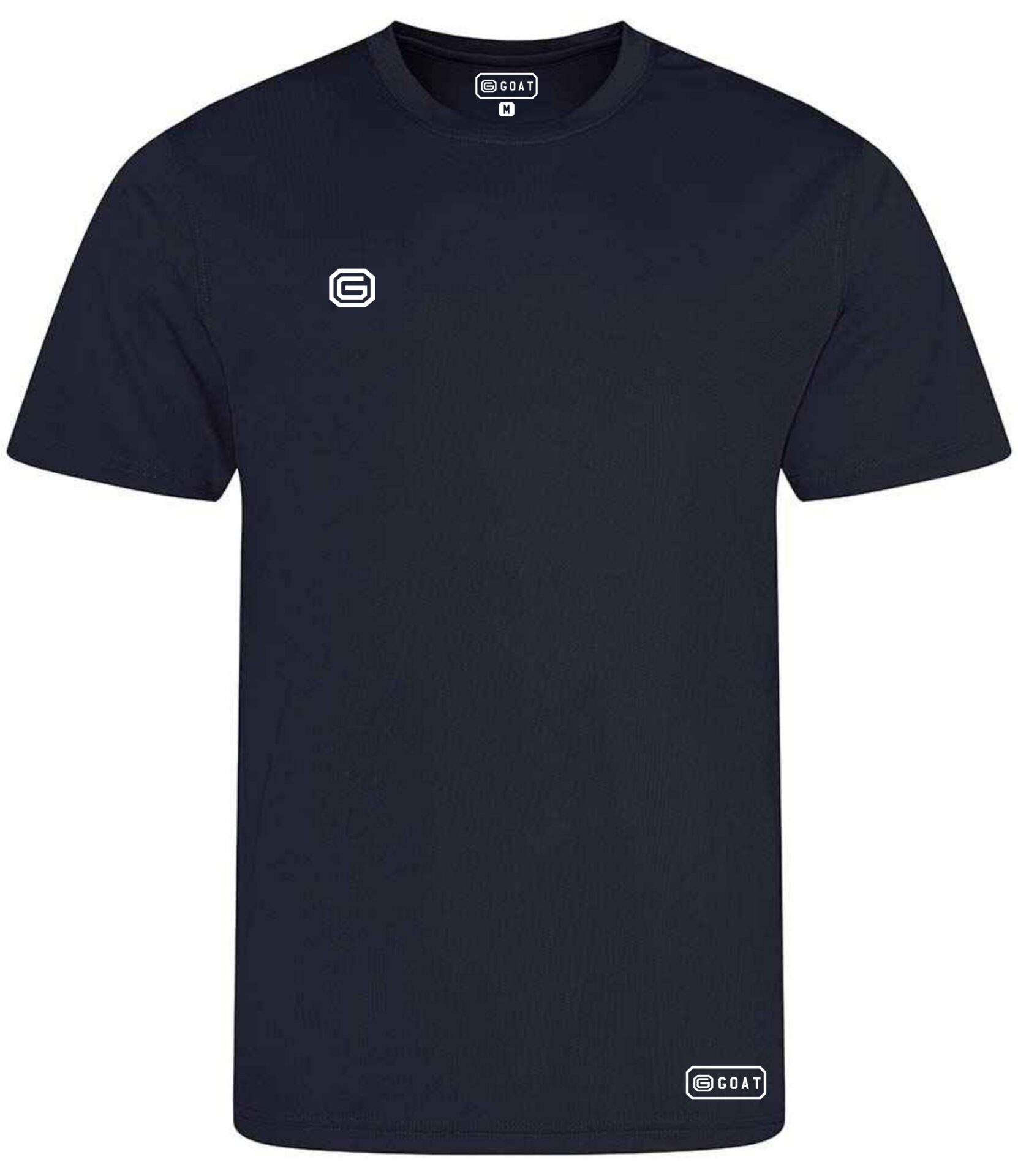 GOAT_RECYCLED_TRAINING TEE_NAVY