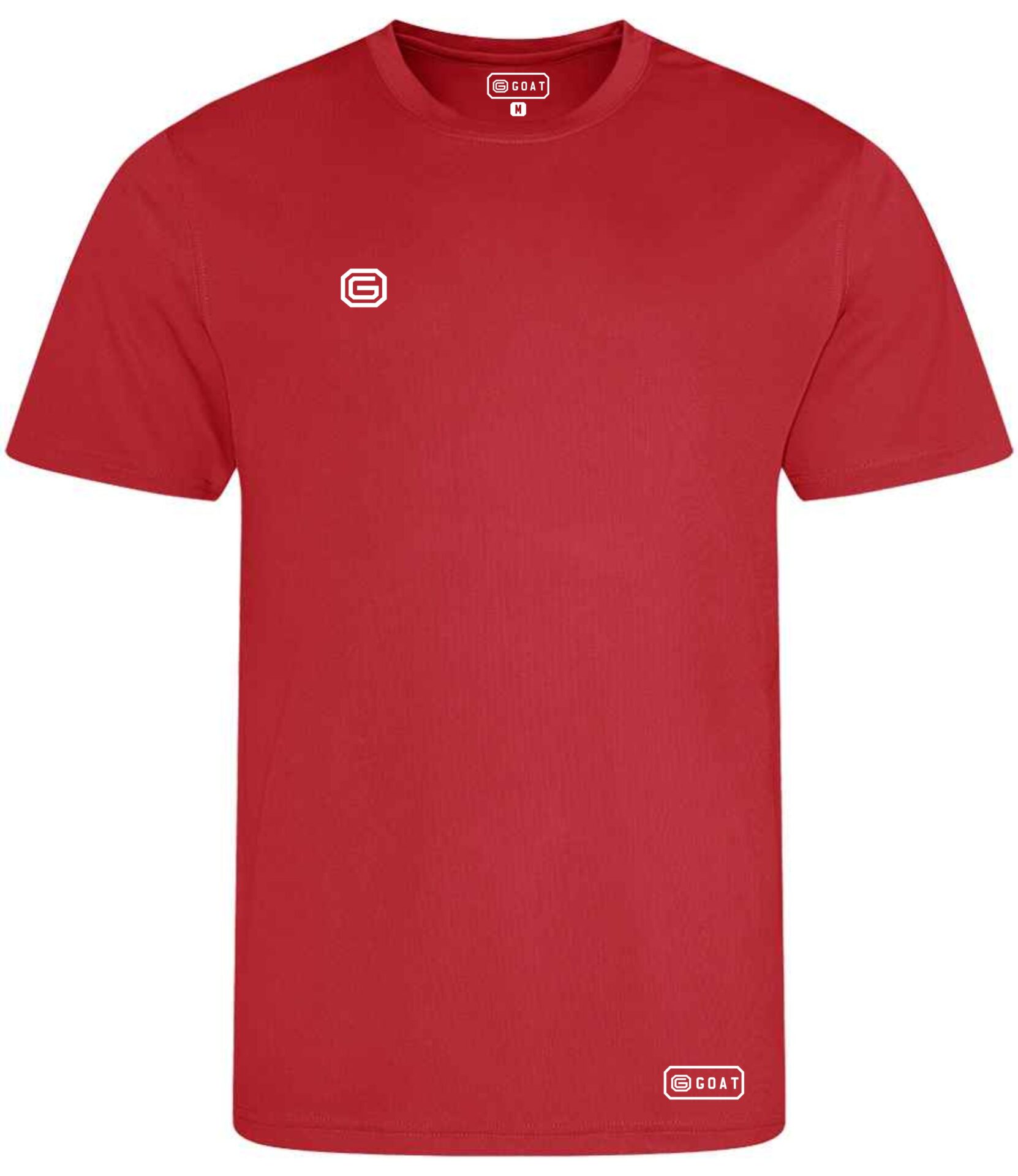 GOAT_RECYCLED_TRAINING TEE_RED