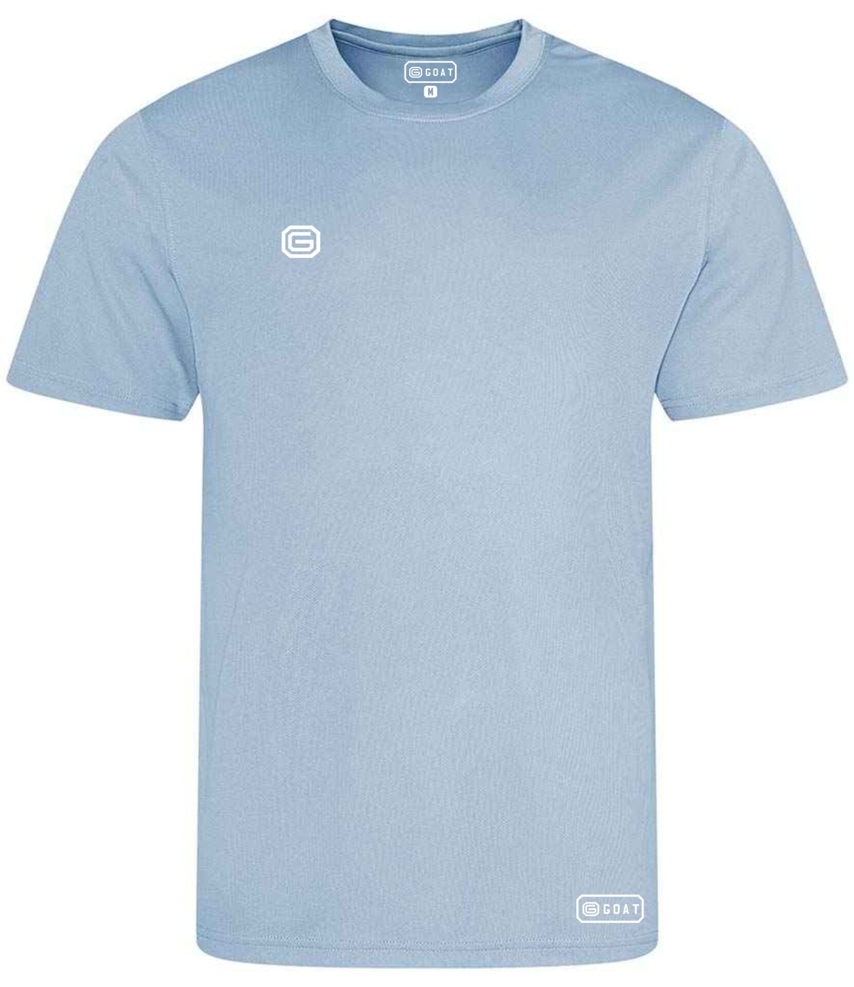 GOAT_RECYCLED_TRAINING TEE_SKY