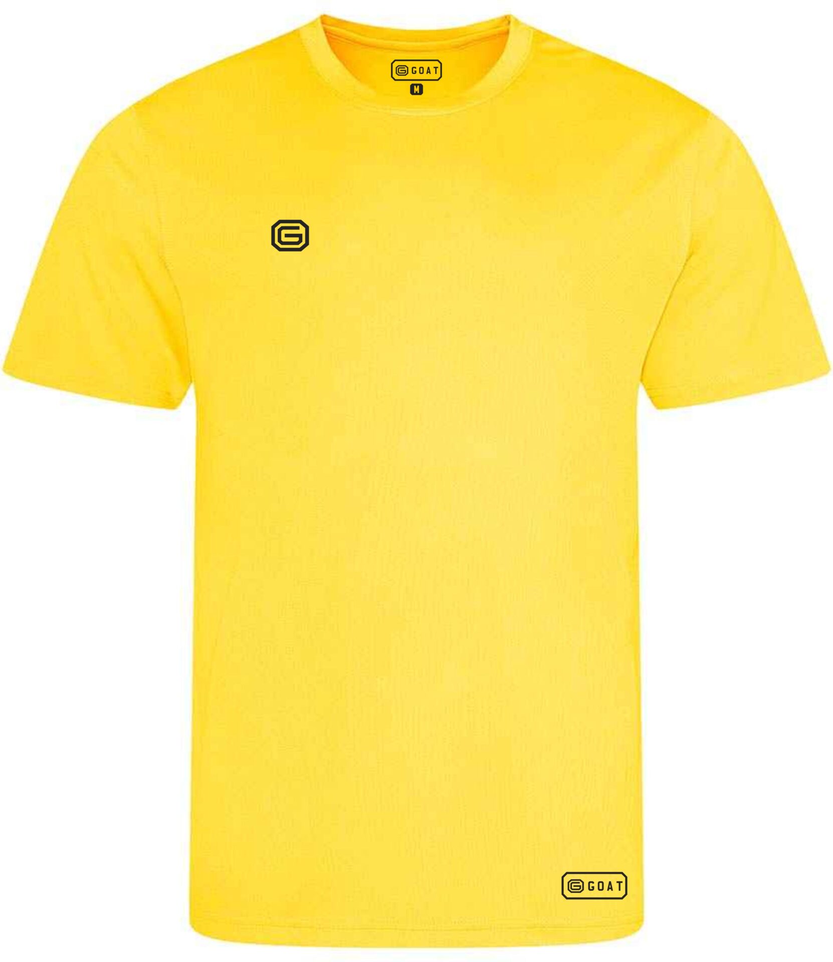 GOAT_RECYCLED_TRAINING TEE_YELLOW