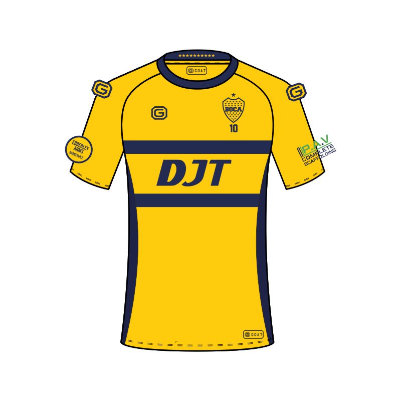 Boca Seniors Replica Home Match Shirt - Junior