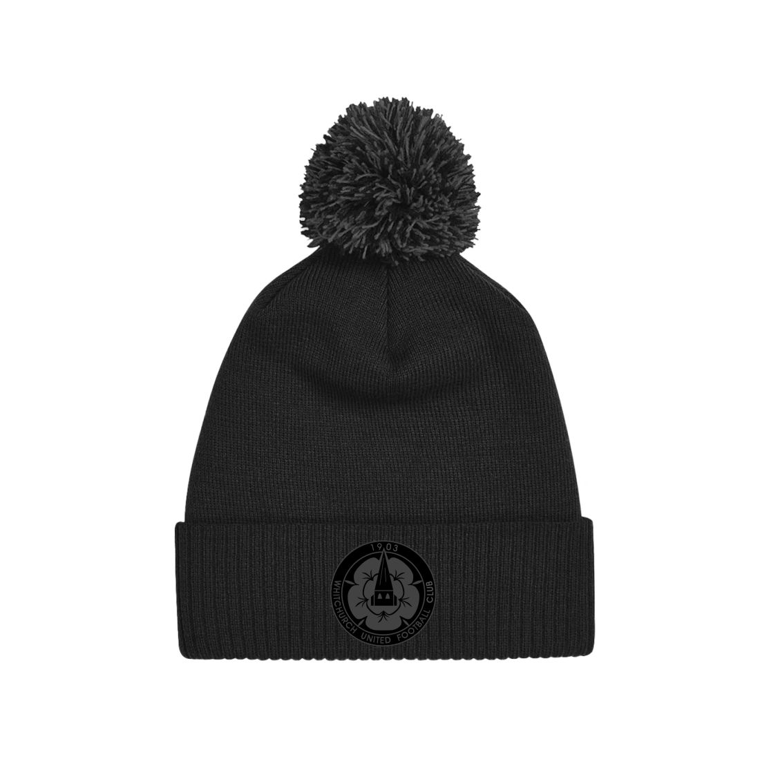Whitchurch United Bobble Hat Tonal Badge