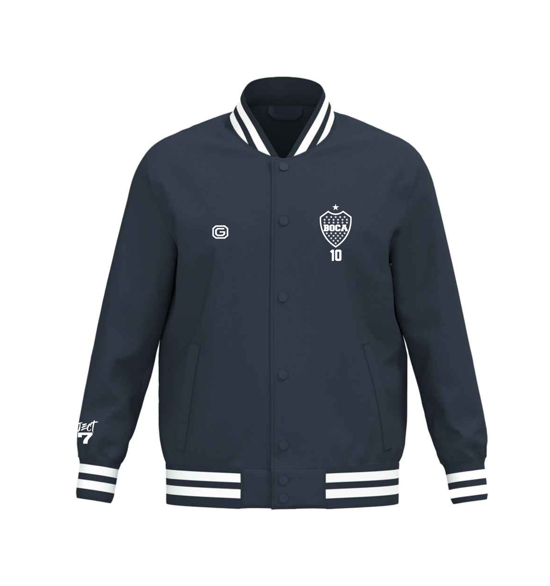 Project 87 – Boca Originals Varsity Padded Jacket