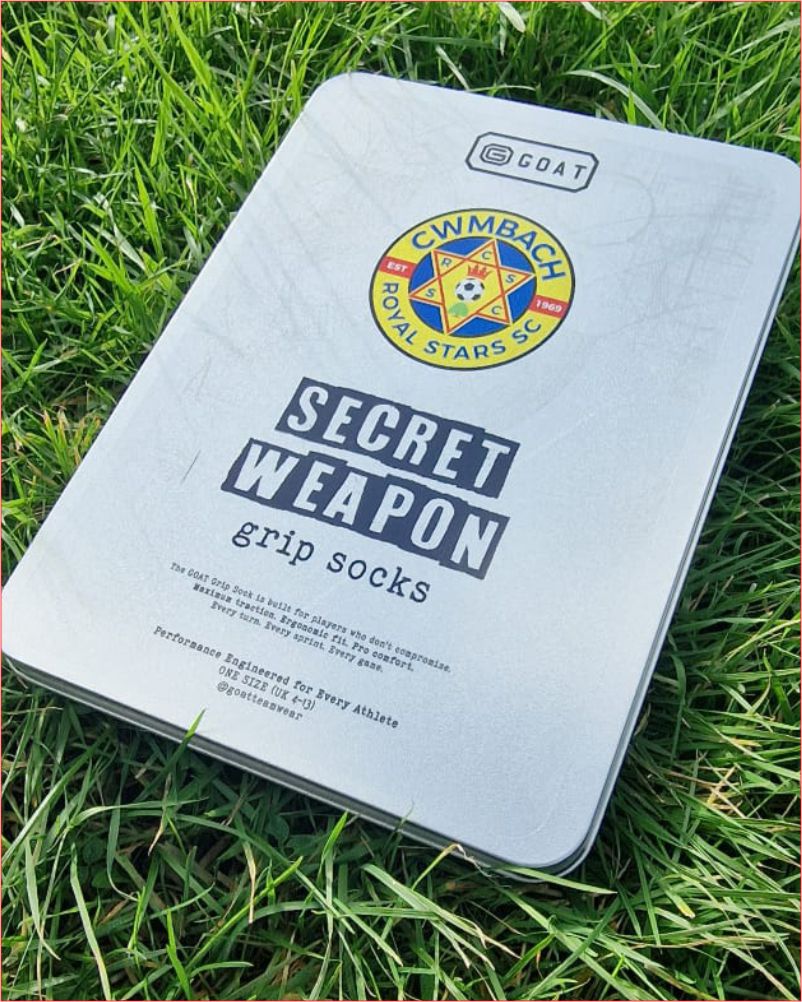 GOAT Grip Sock Packaging