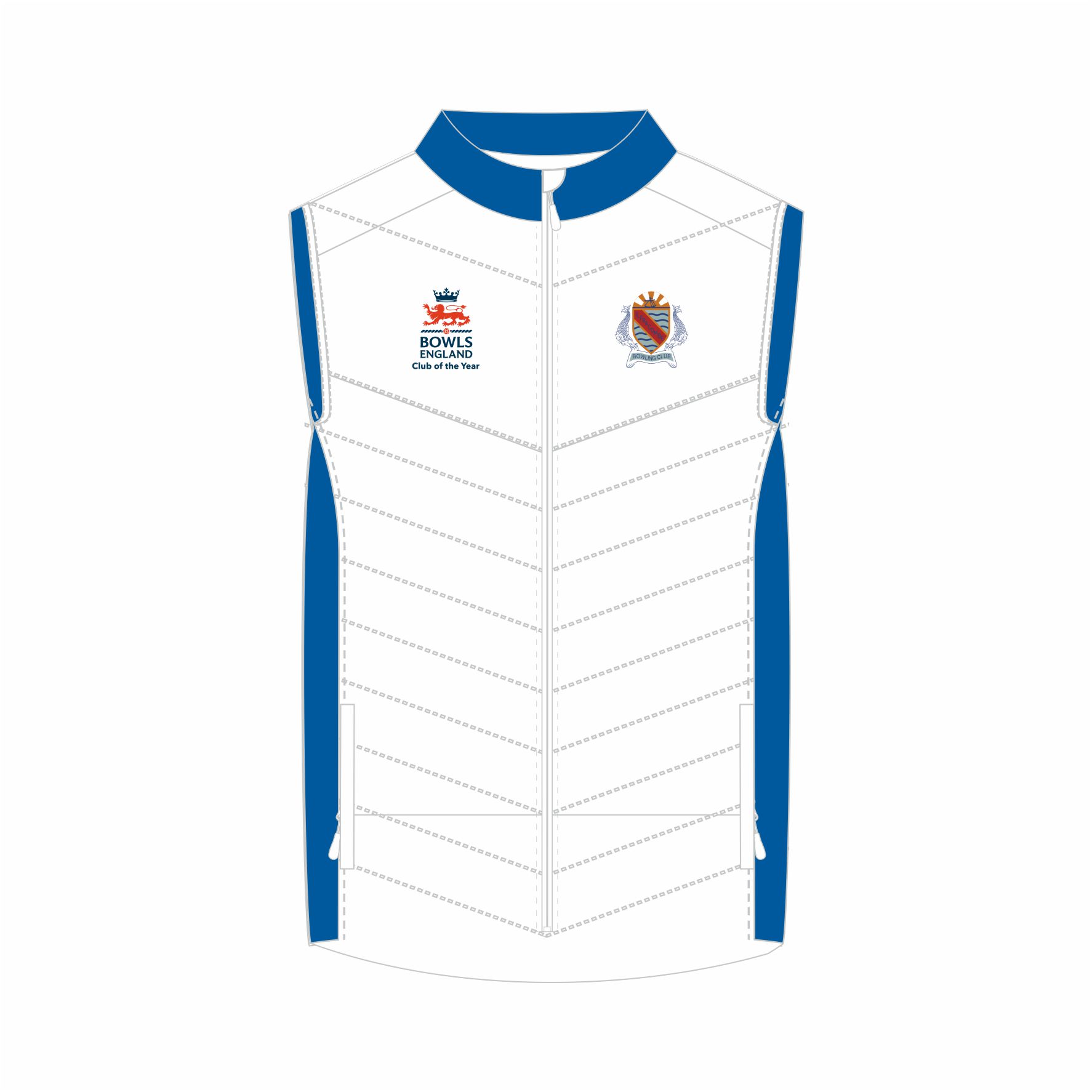 IBC GILLET WHITE