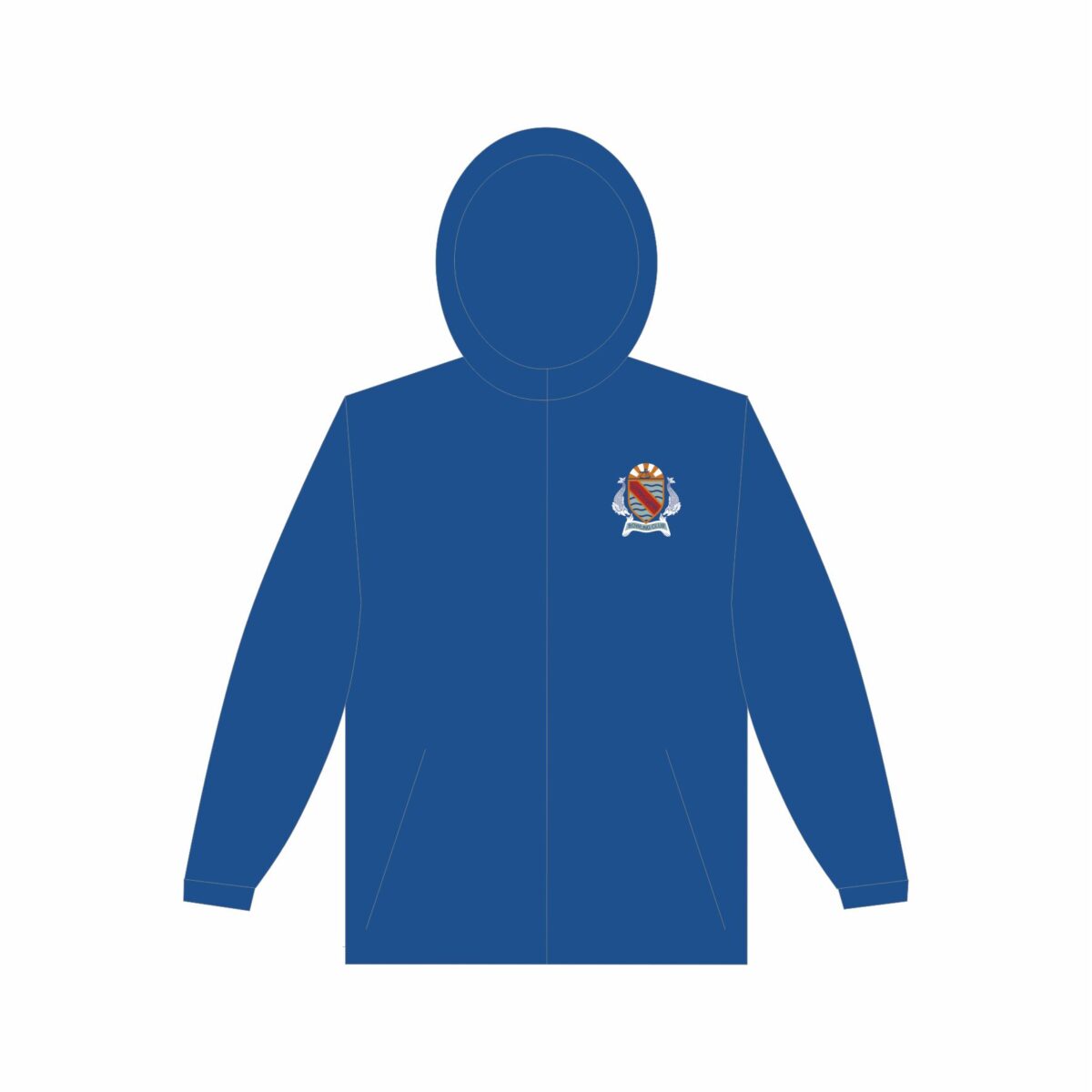 Ilfracombe Bowling Club Shower Jacket - Royal