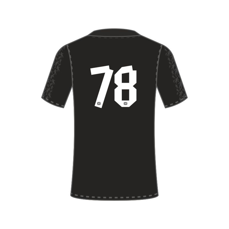 BLACK SHIRT BACK