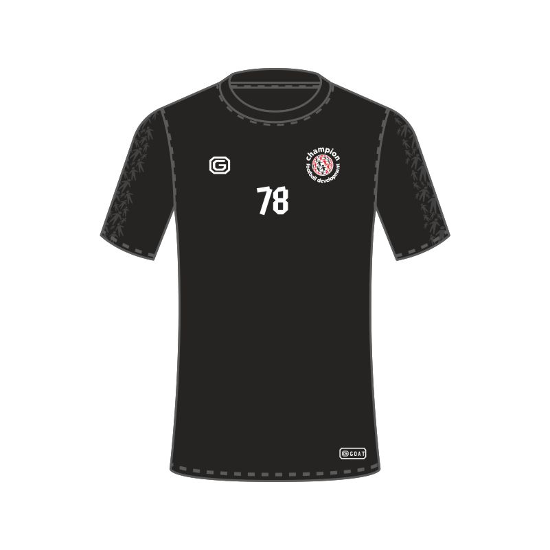 BLACK SHIRT FRONT