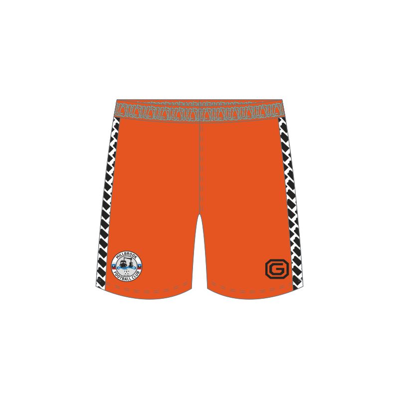 GOAT - Millbrook FC - GK Shorts - Orange