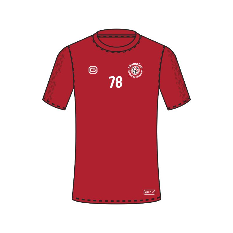 Champion Development Red Goat Tee - Junior Sizes