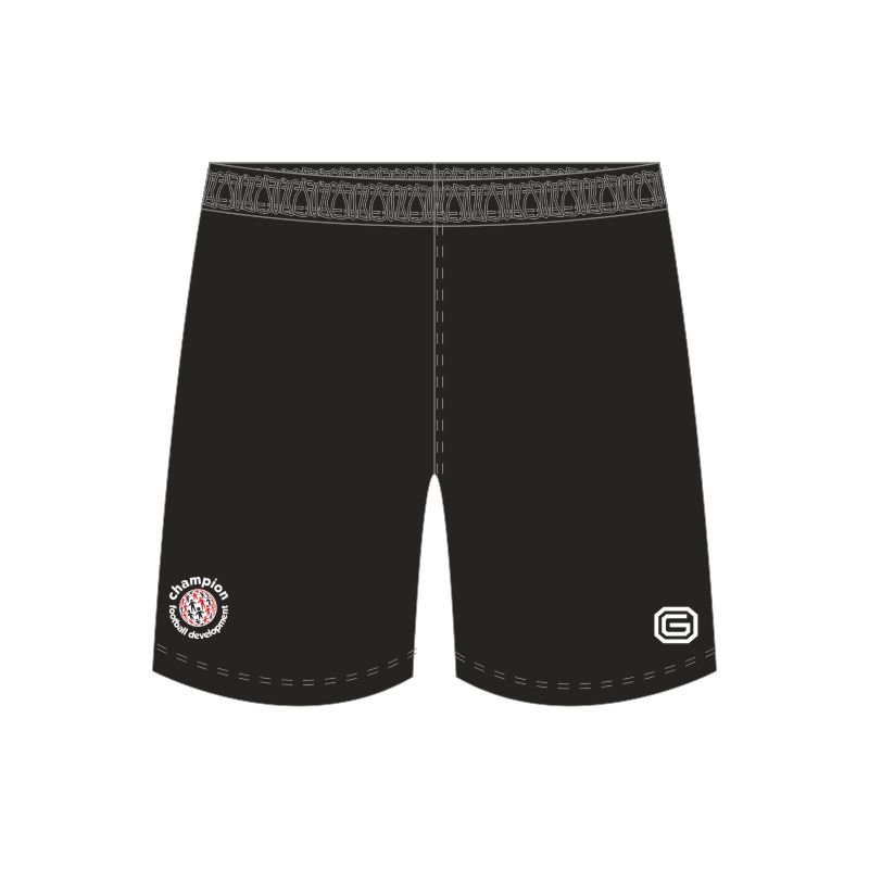 Champion Development Black Goat Shorts - Adult Sizes
