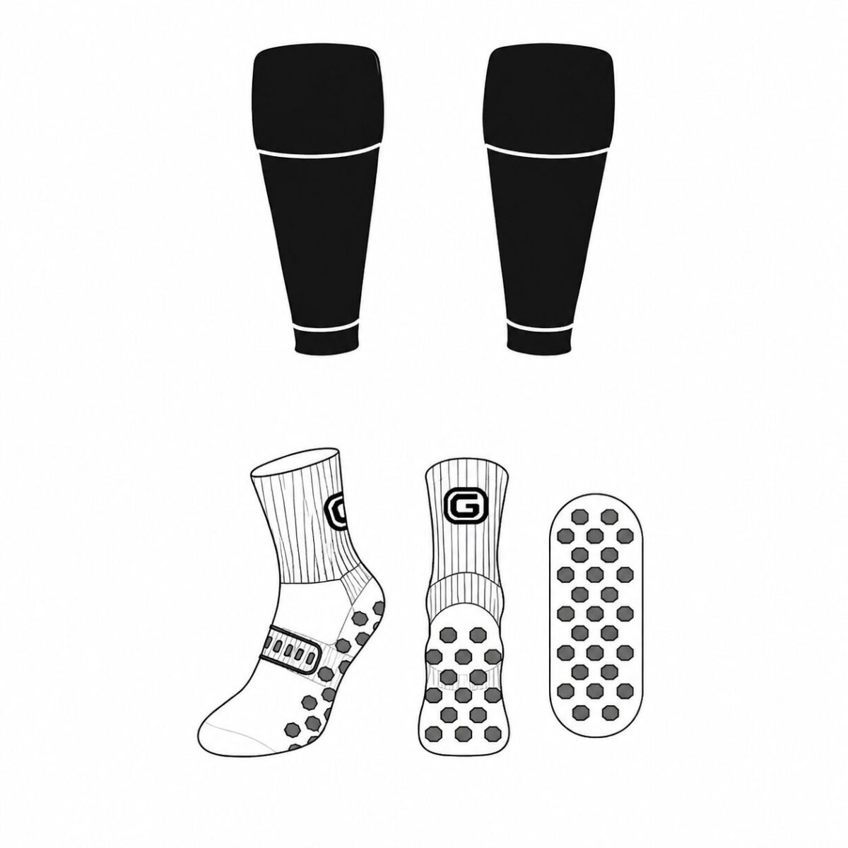 Champion Development Socks and Grip Socks