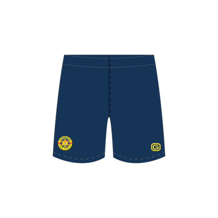 Cwmbach Royal Stars - Navy Training Shorts