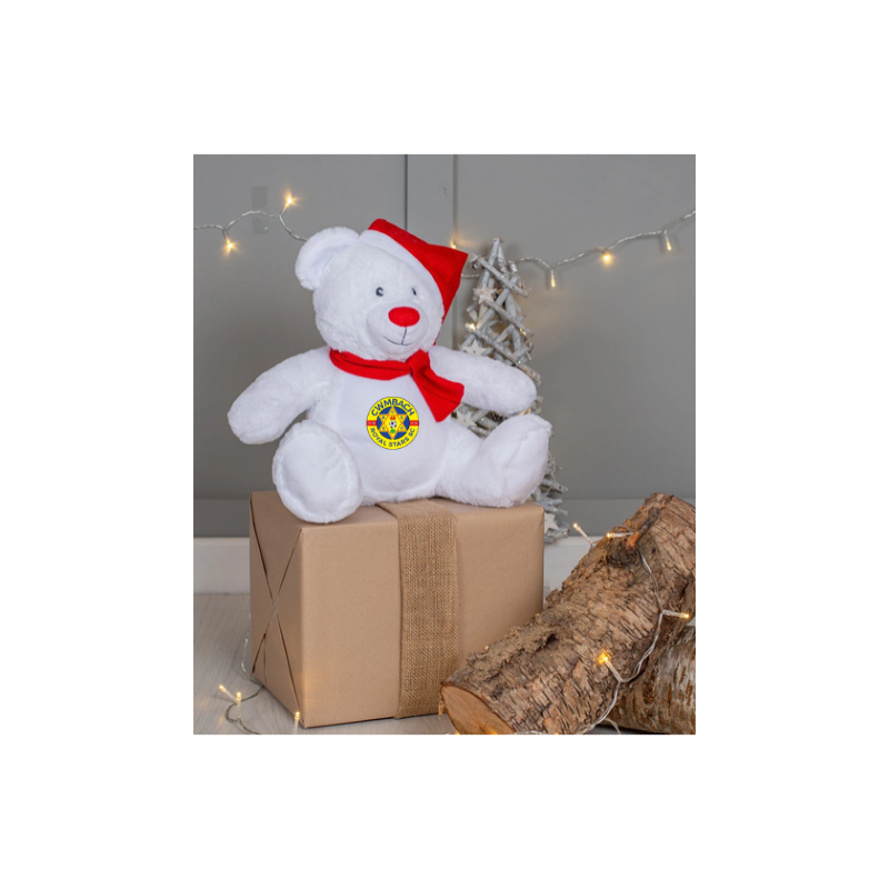 Cwmbach Royal Stars FC Christmas Zippie Bear