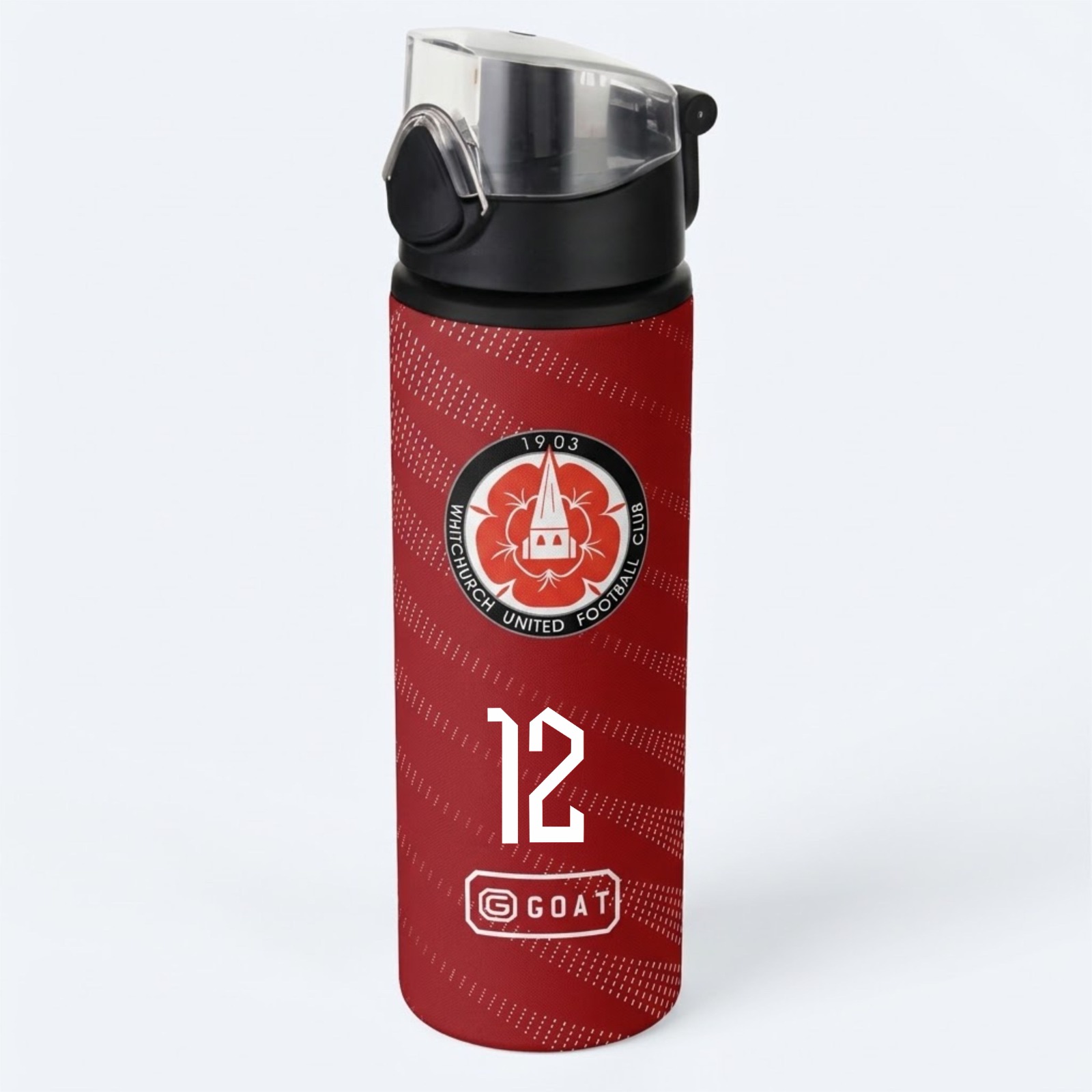 whitchurch united water bottle